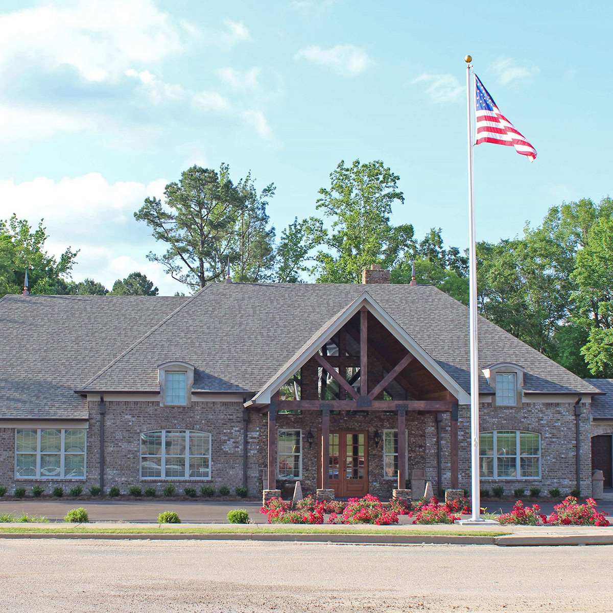 Exterior view of Coleman Funeral Home of Oxford